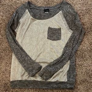 Shimmer long sleeve shirt